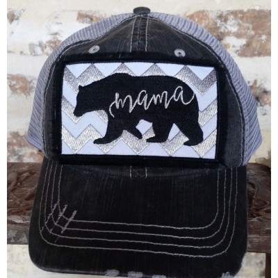New s Trucker/Baseball Cap/Hat  MAMA BEAR  Mom Gift Mom Clothing BLING  eb-10669208
